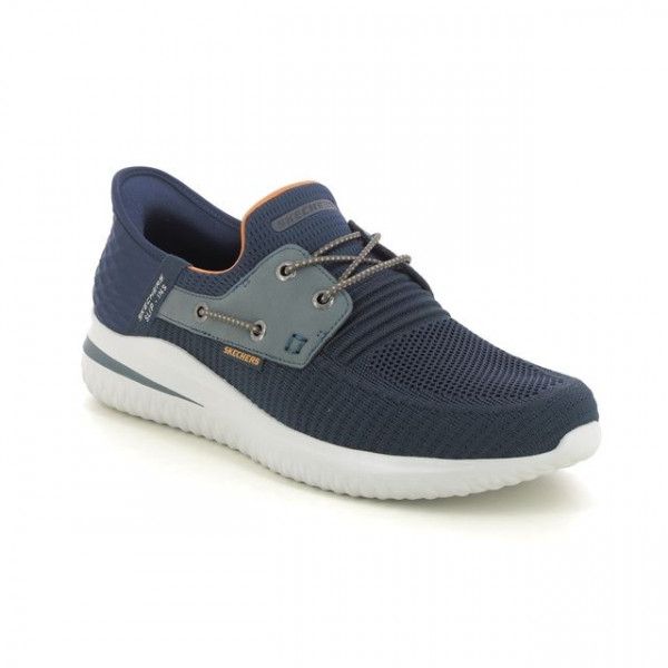210606-nvy Skechers slip on