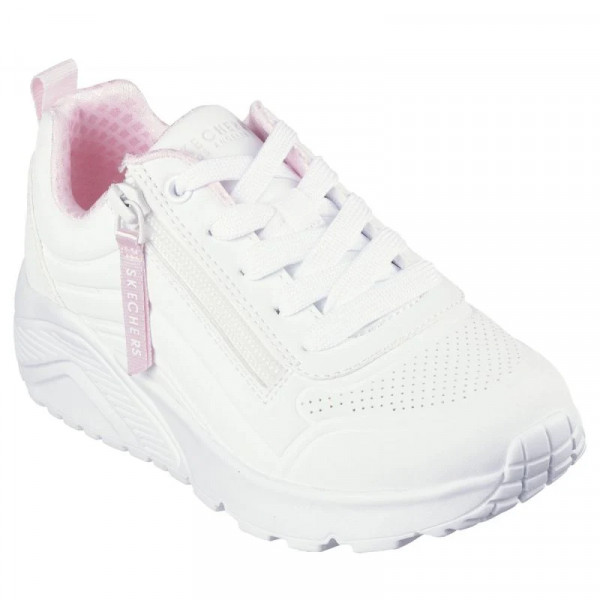 310387l-wht- Skechers Uno Lite easy zip Jr