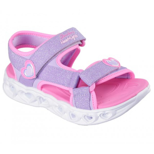 303114l-lvpk Skechers Heart Lights Sandals Sugar SP