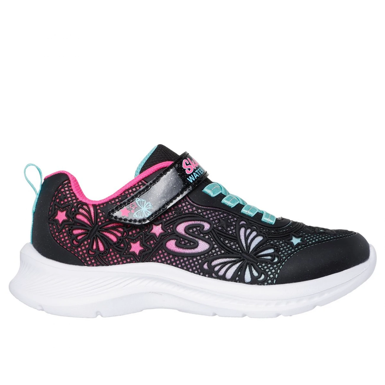 303380L-bkmt Skechers Jumpsters 2.0 Butterfly Flush
